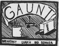 Gaunt 'Coffee & Cigarettes' sticker
